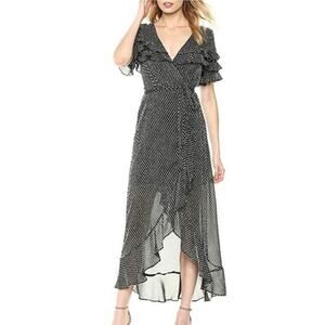 Ali & Jay Yolo Ruffle Wrap Dress